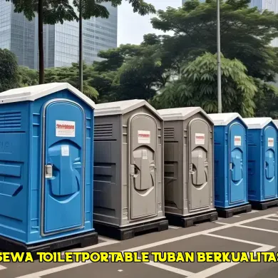 sewa toilet portable tuban berkualitas